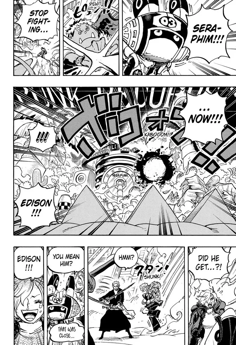 One Piece Manga, chapter 1073, page 8