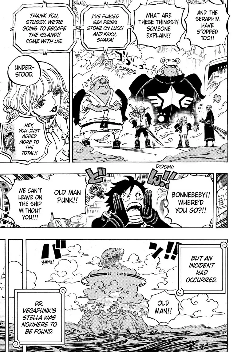 One Piece Manga, chapter 1073, page 9
