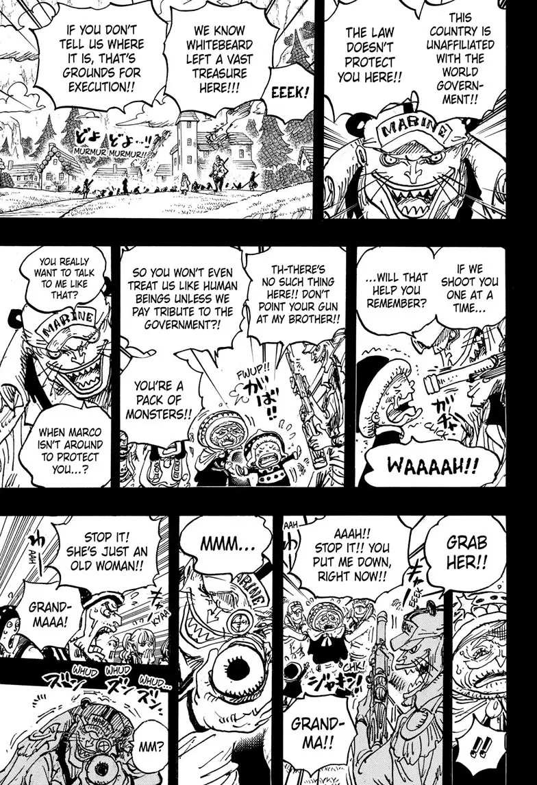 One Piece Manga, chapter 1073, page 11