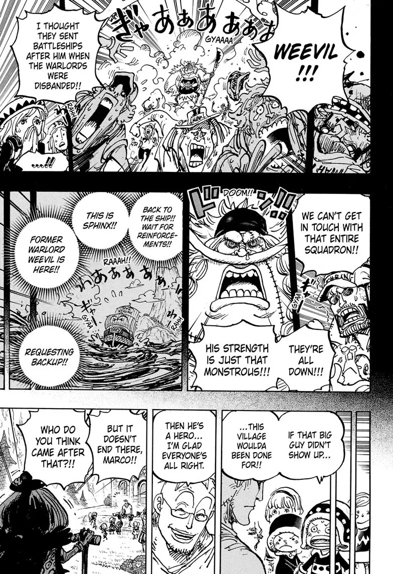 One Piece Manga, chapter 1073, page 13