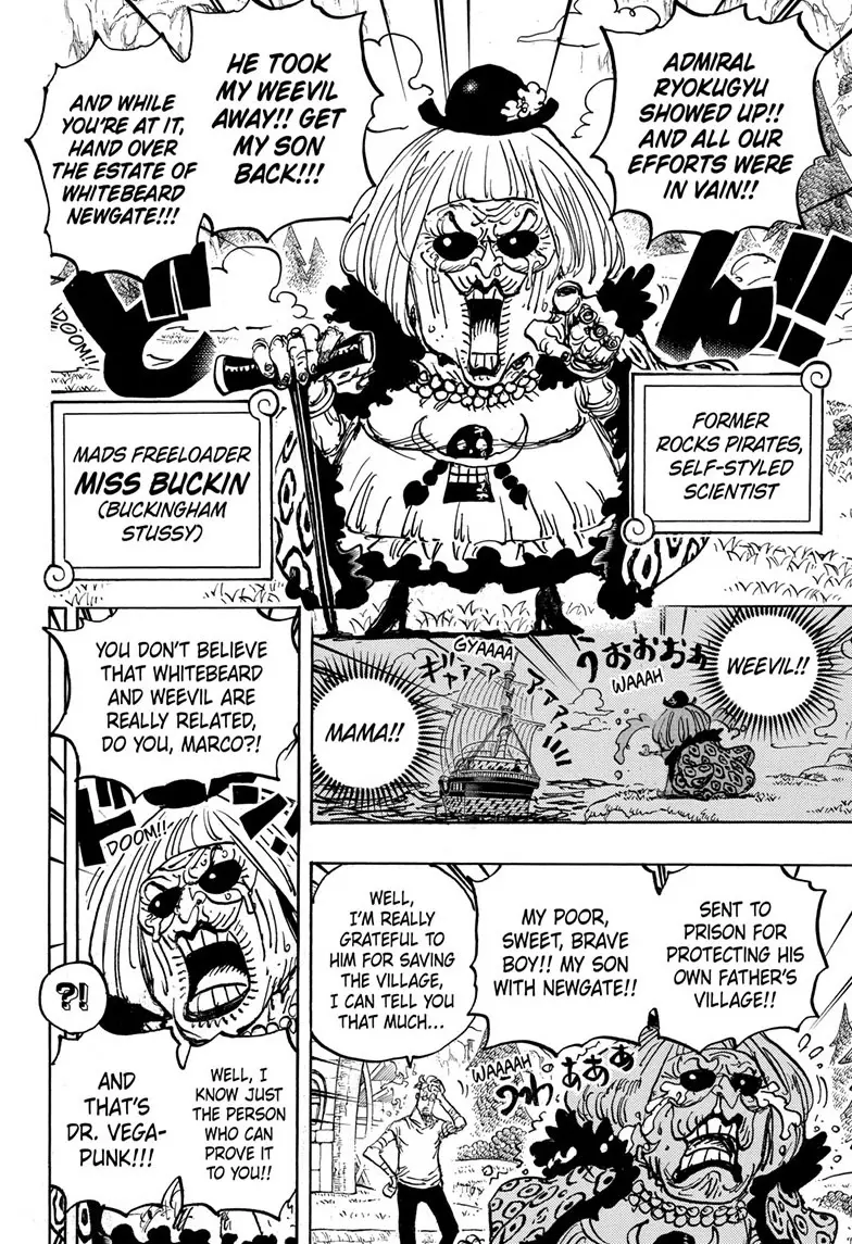 One Piece Manga, chapter 1073, page 14
