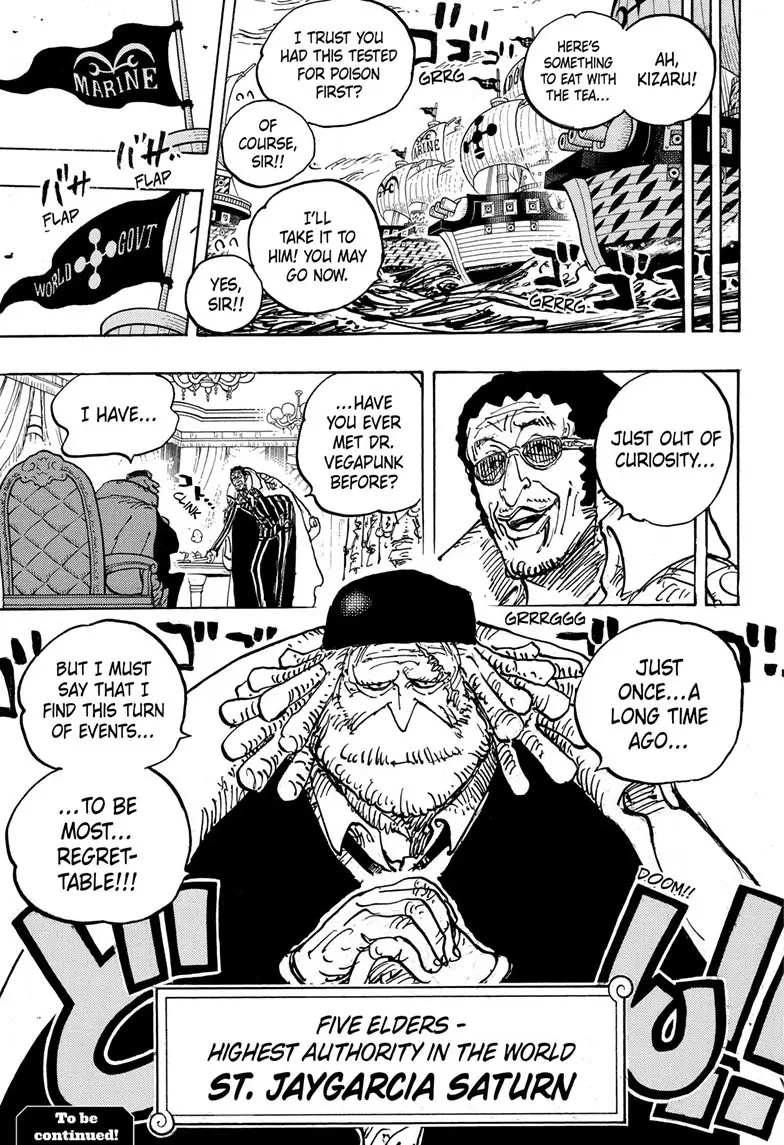 One Piece Manga, chapter 1073, page 15