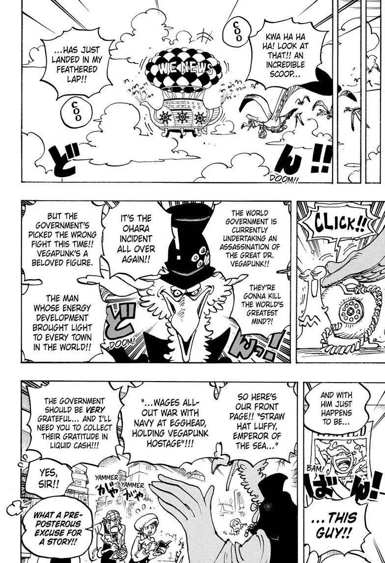 One Piece Manga, chapter 1074, page 15