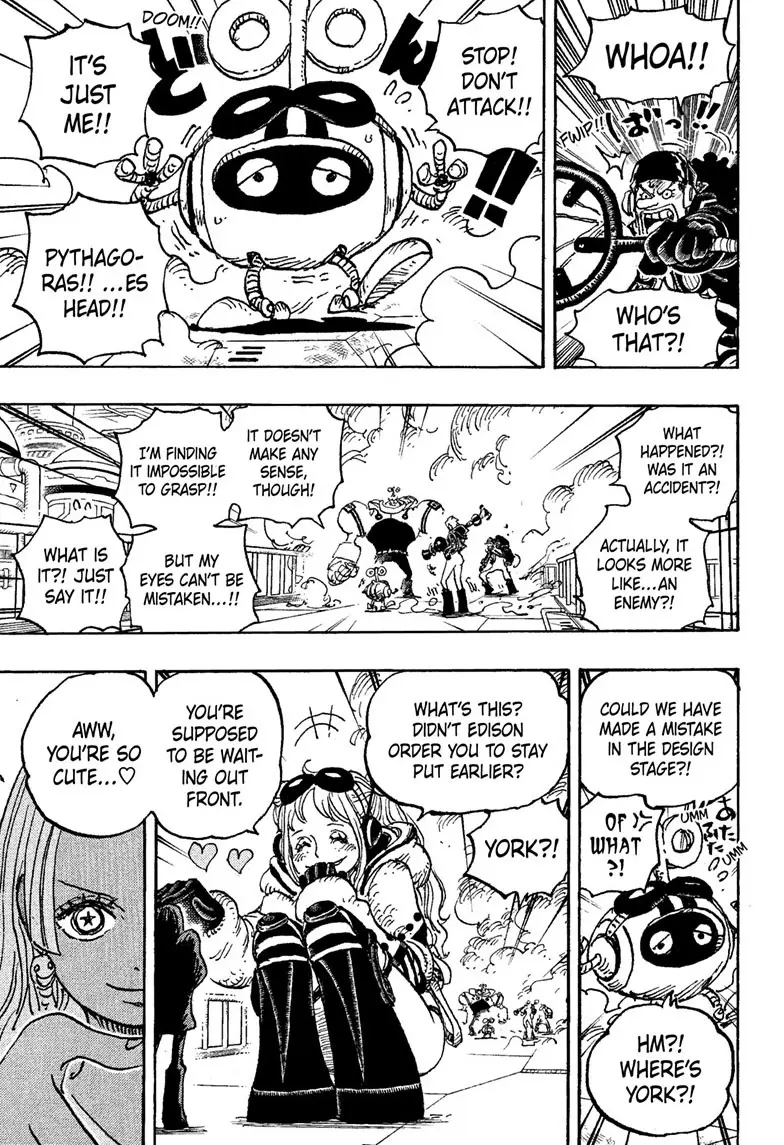 One Piece Manga, chapter 1075, page 9