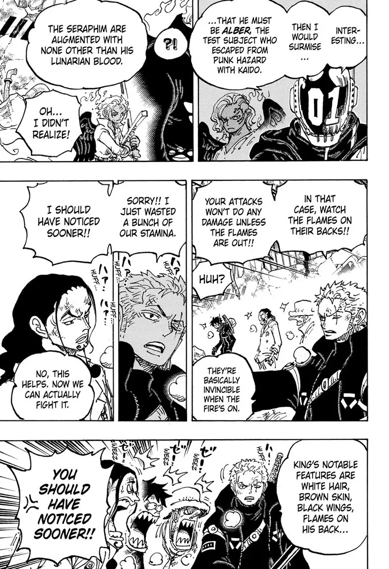 One Piece Manga, chapter 1077, page 7