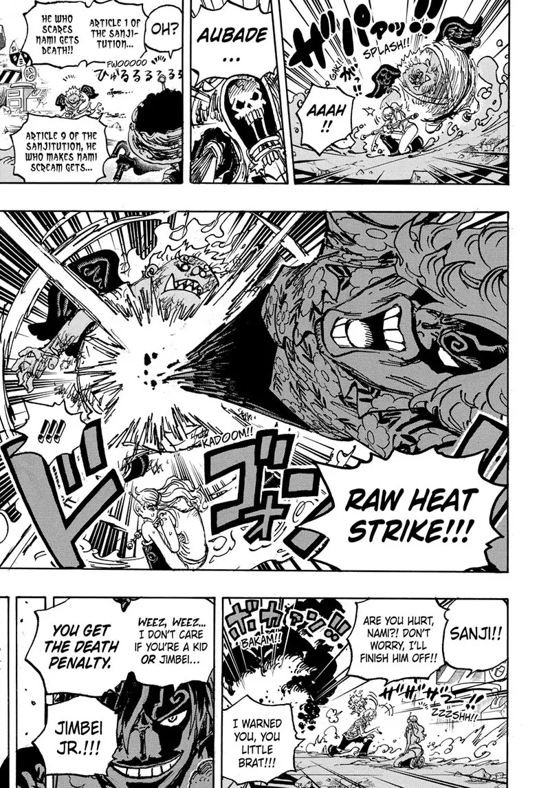 One Piece Manga, chapter 1077, page 11