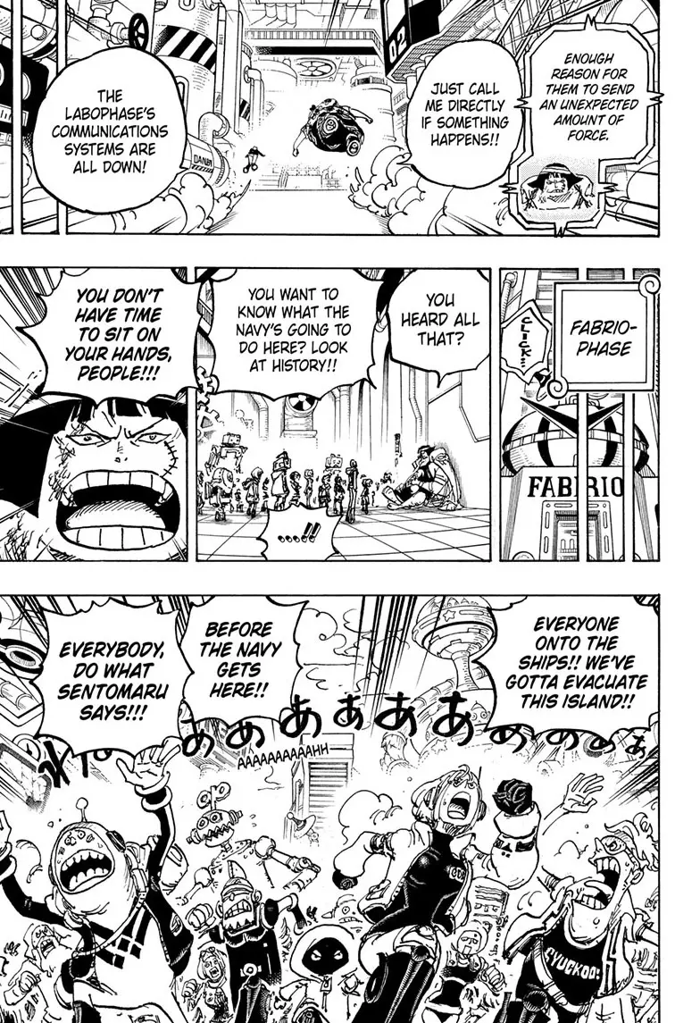 One Piece Manga, chapter 1078, page 3