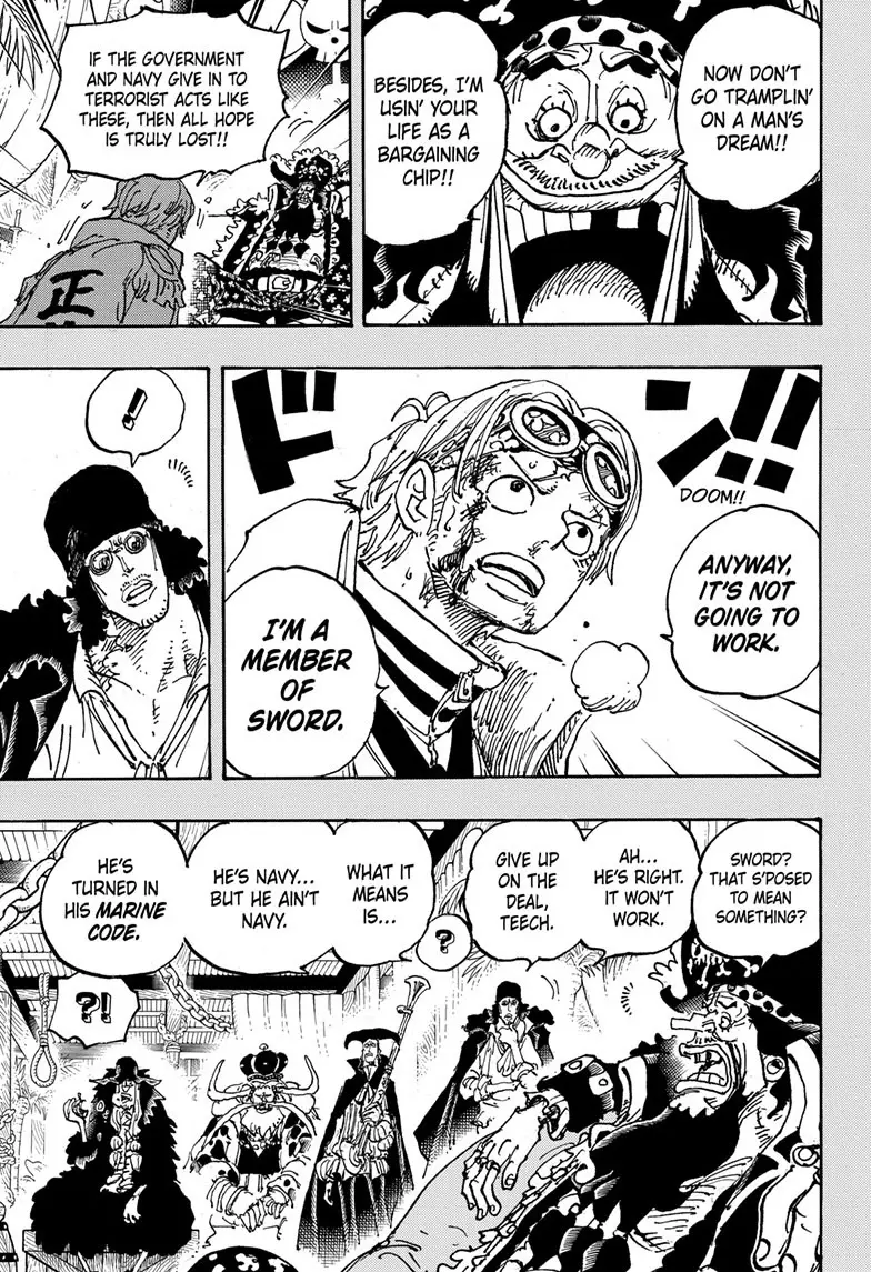 One Piece Manga, chapter 1080, page 7
