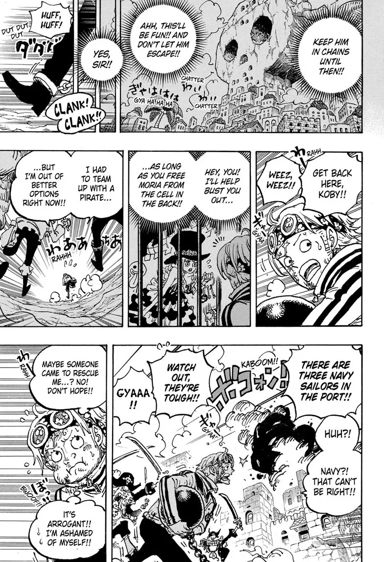 One Piece Manga, chapter 1080, page 9