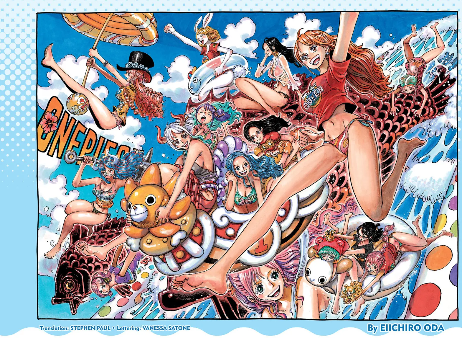 One Piece Manga, chapter 1084, page 1