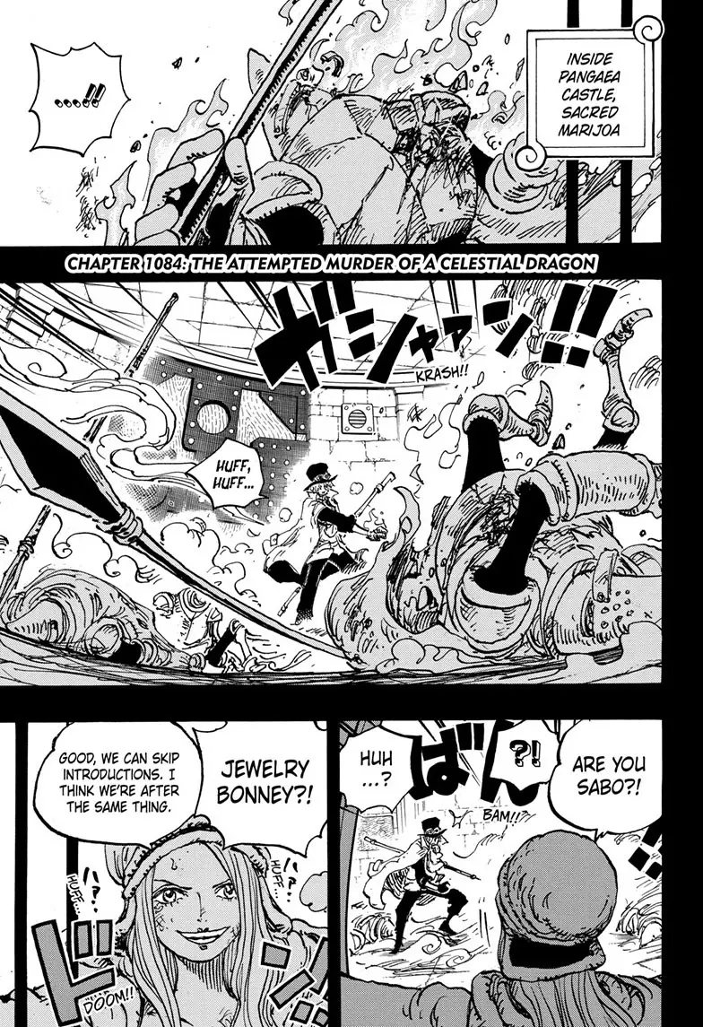 One Piece Manga, chapter 1084, page 3