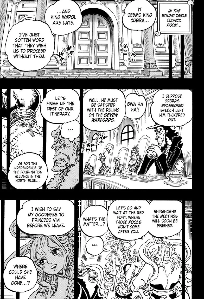 One Piece Manga, chapter 1085, page 11
