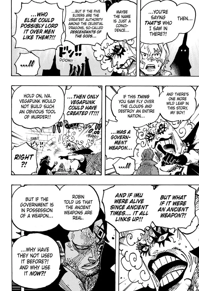 One Piece Manga, chapter 1086, page 14