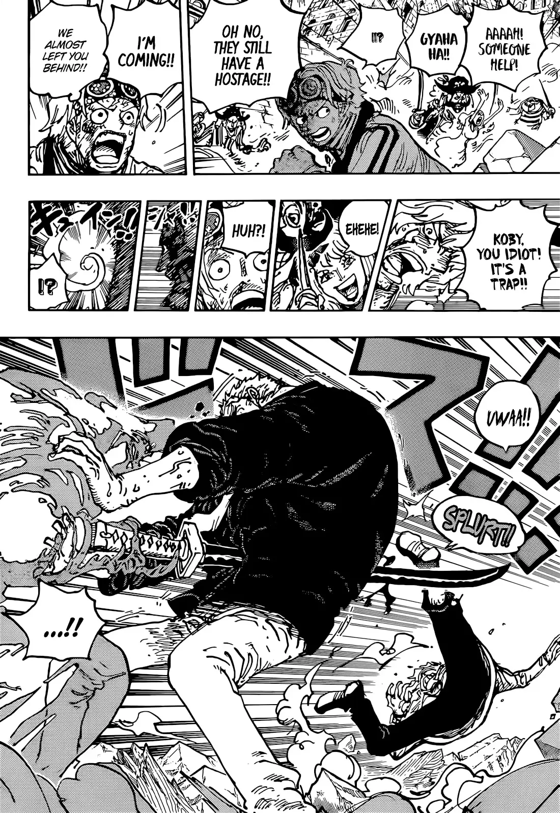One Piece Manga, chapter 1087, page 7