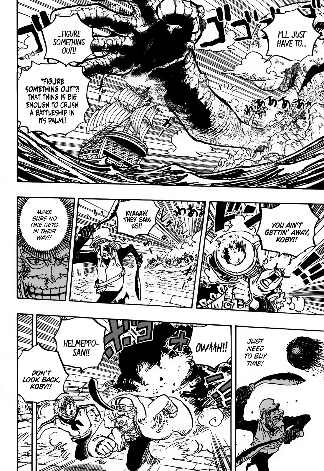 One Piece Manga, chapter 1088, page 8