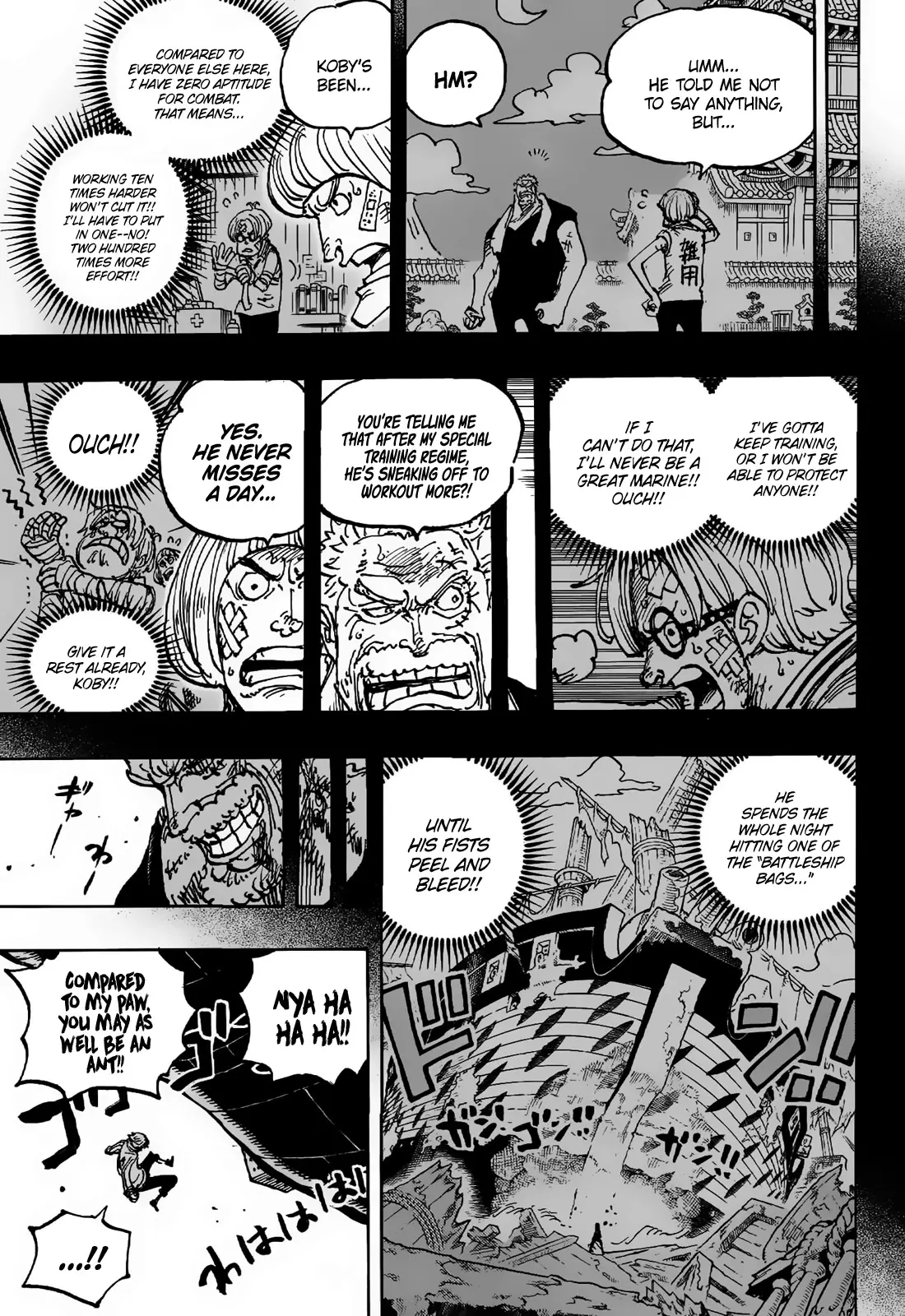 One Piece Manga, chapter 1088, page 12
