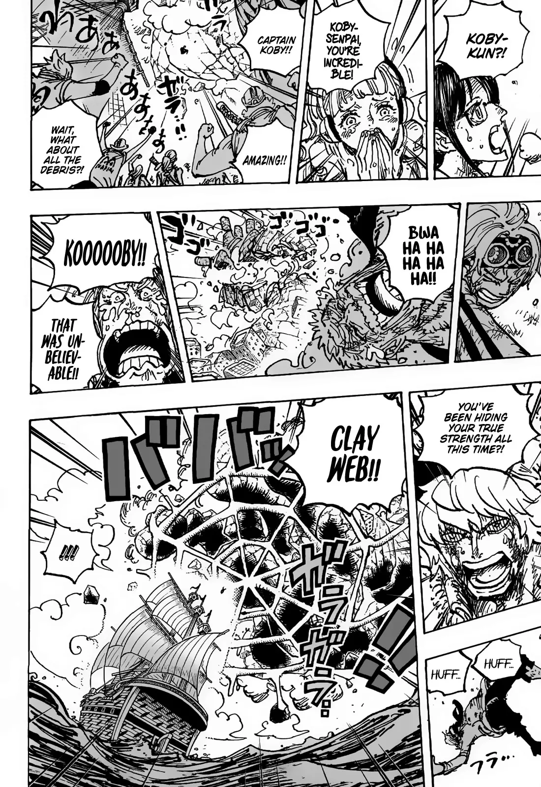 One Piece Manga, chapter 1088, page 14