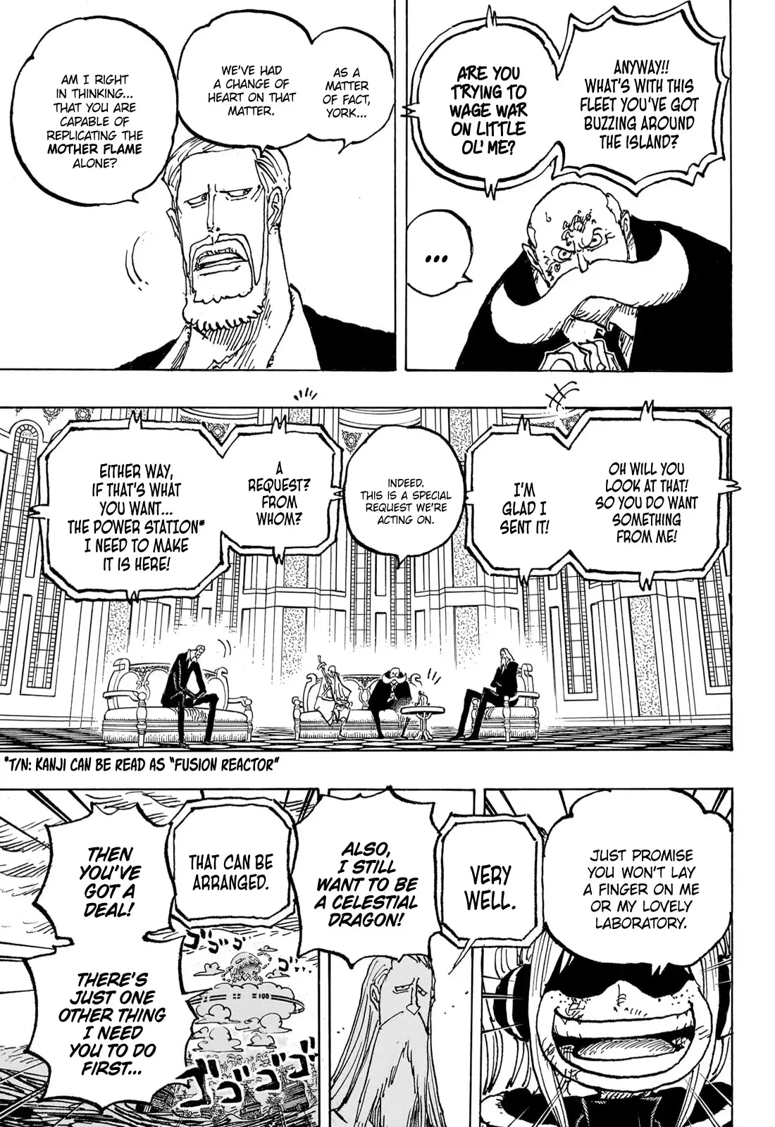 One Piece Manga, chapter 1089, page 15