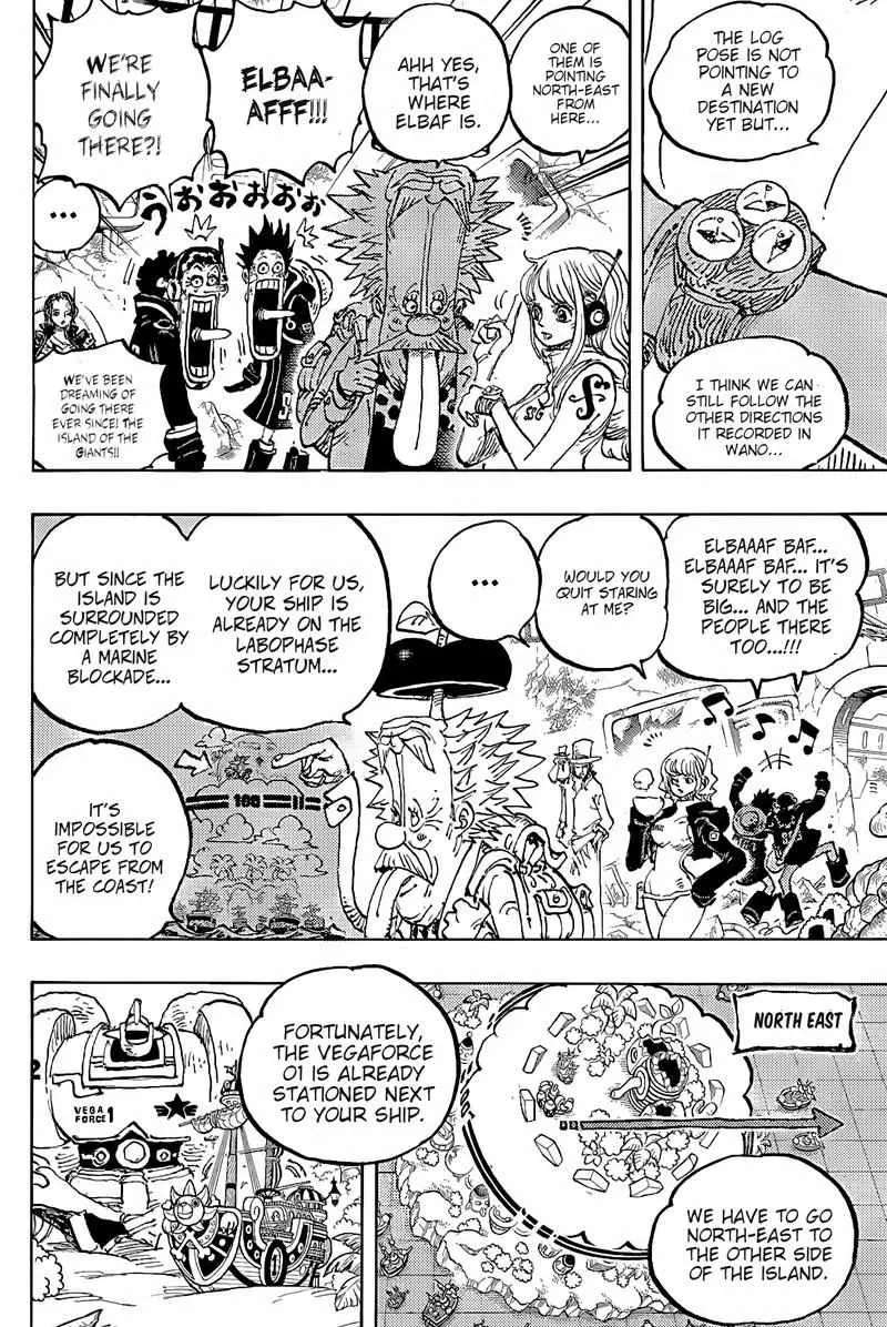 One Piece Manga, chapter 1090, page 7