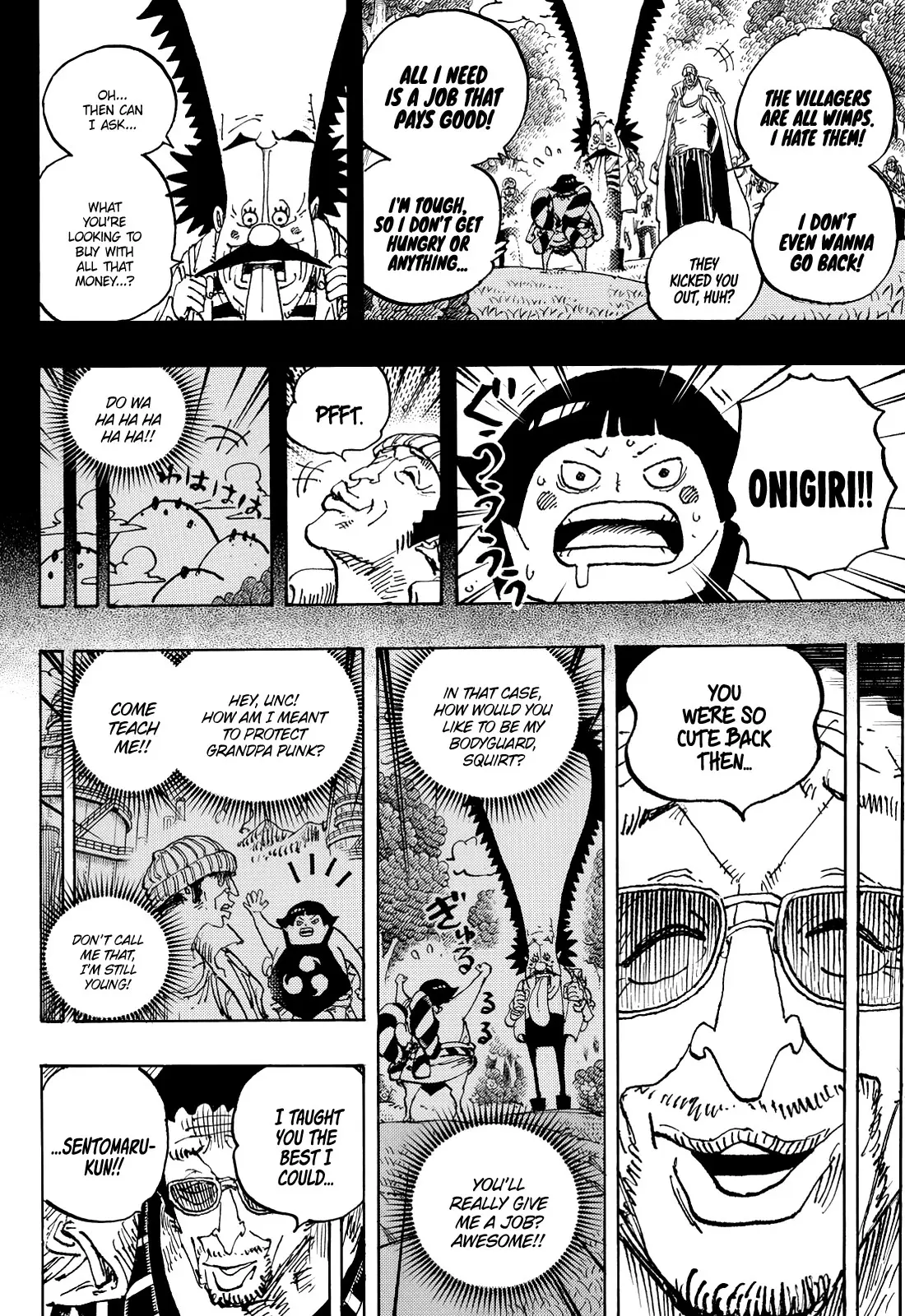 One Piece Manga, chapter 1091, page 9