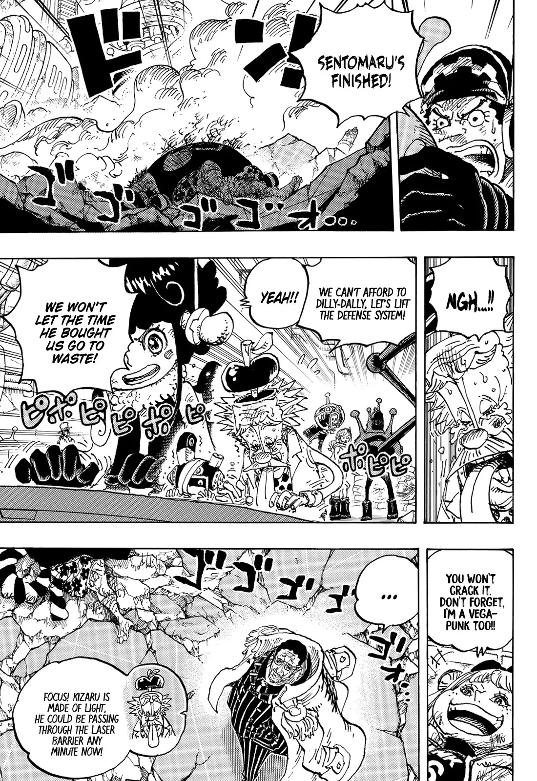 One Piece Manga, chapter 1091, page 12