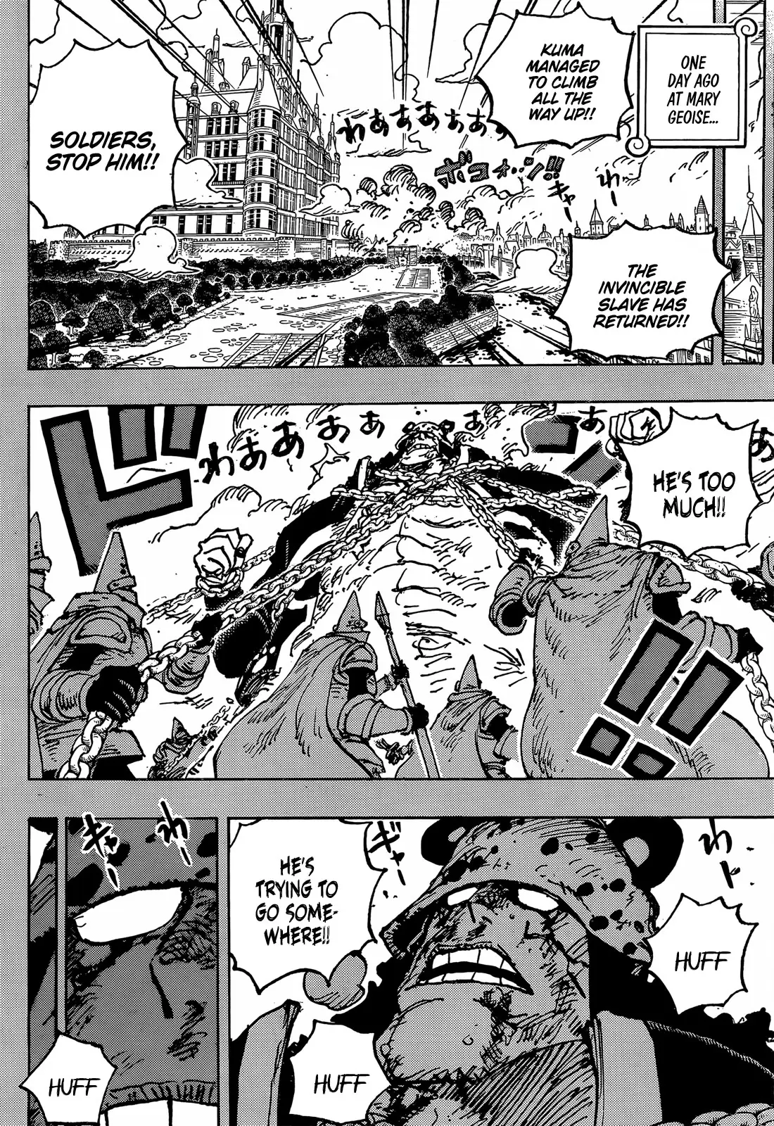 One Piece Manga, chapter 1092, page 2
