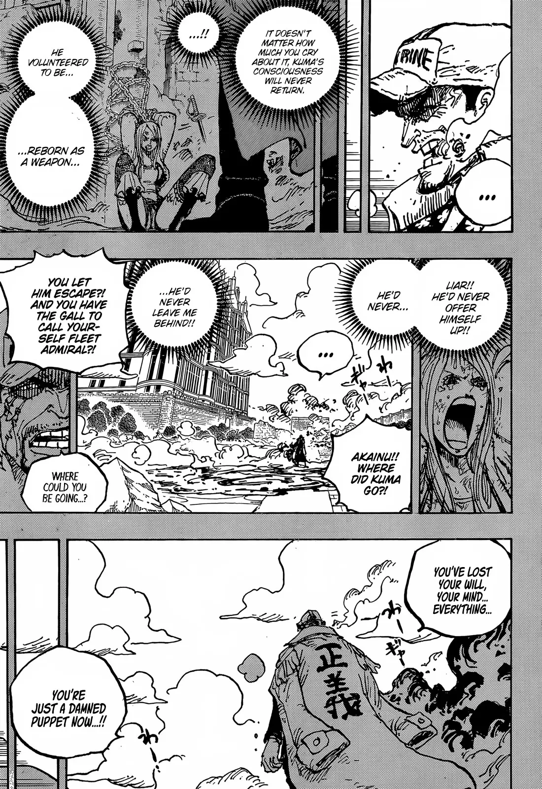 One Piece Manga, chapter 1092, page 7