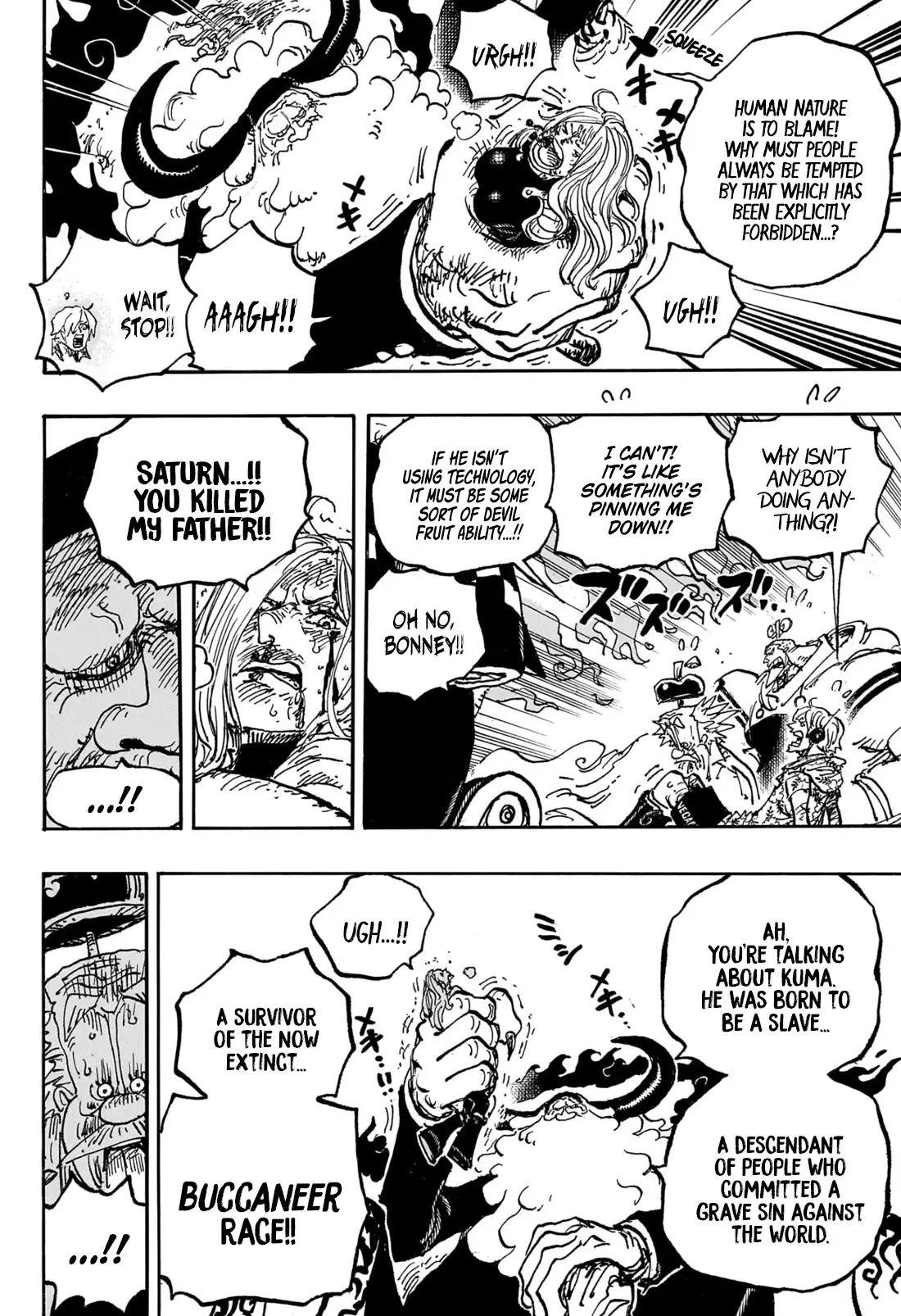 One Piece Manga, chapter 1095, page 8
