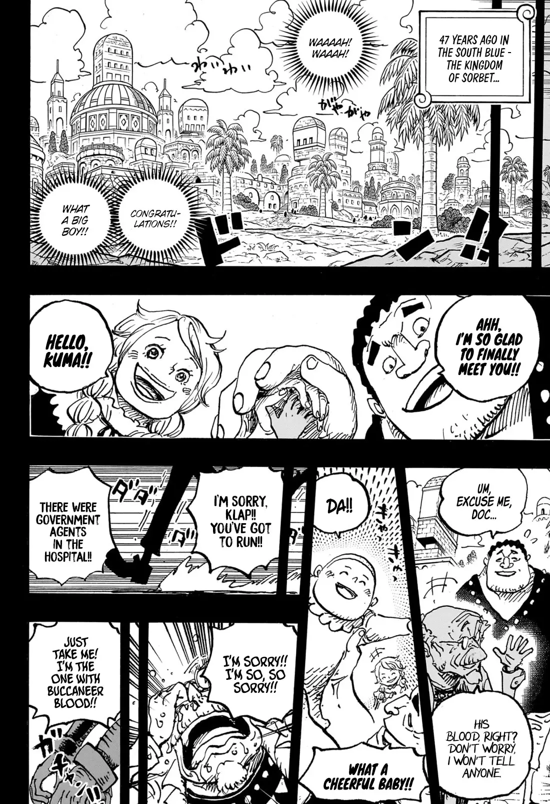 One Piece Manga, chapter 1095, page 10