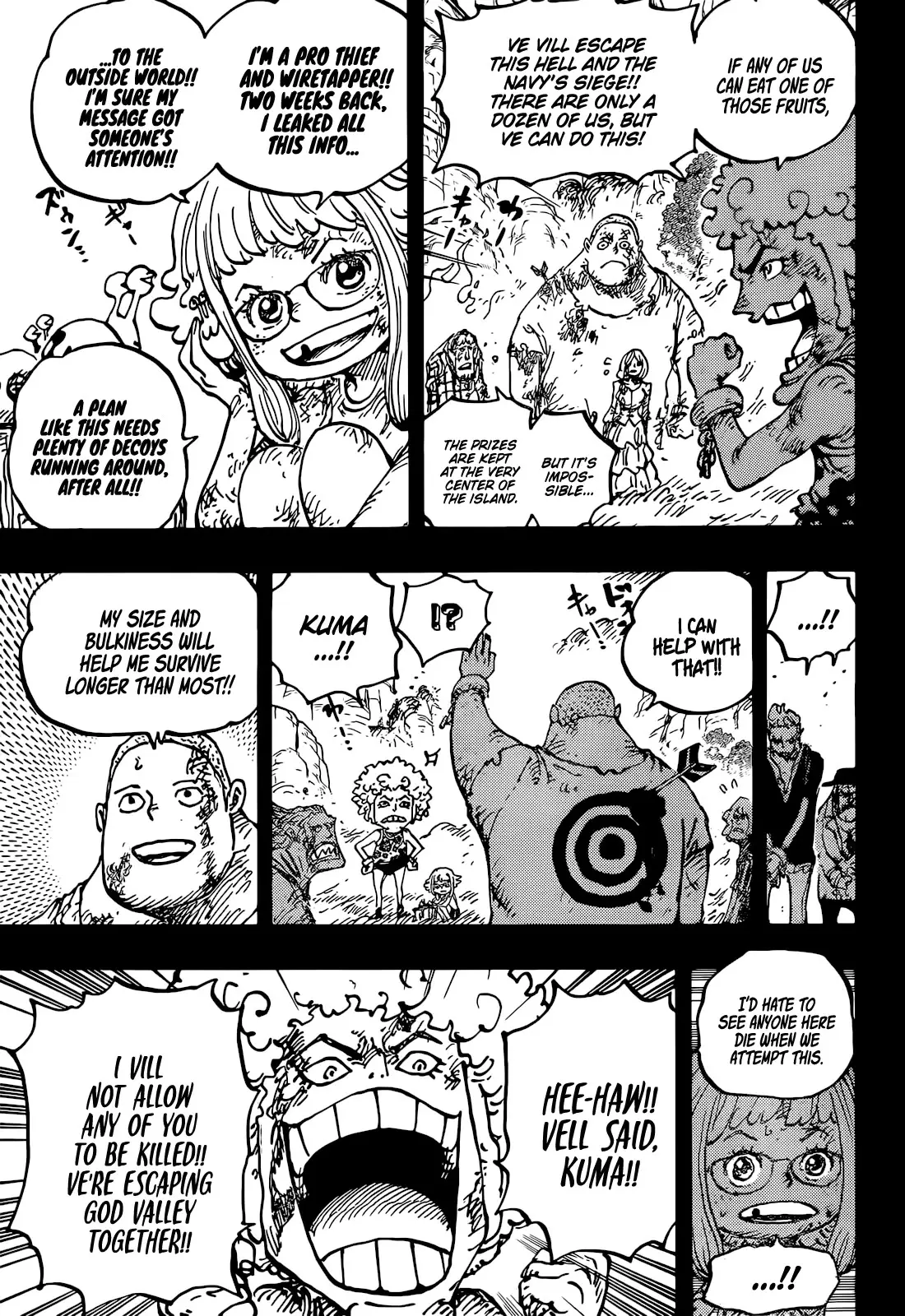 One Piece Manga, chapter 1096, page 6