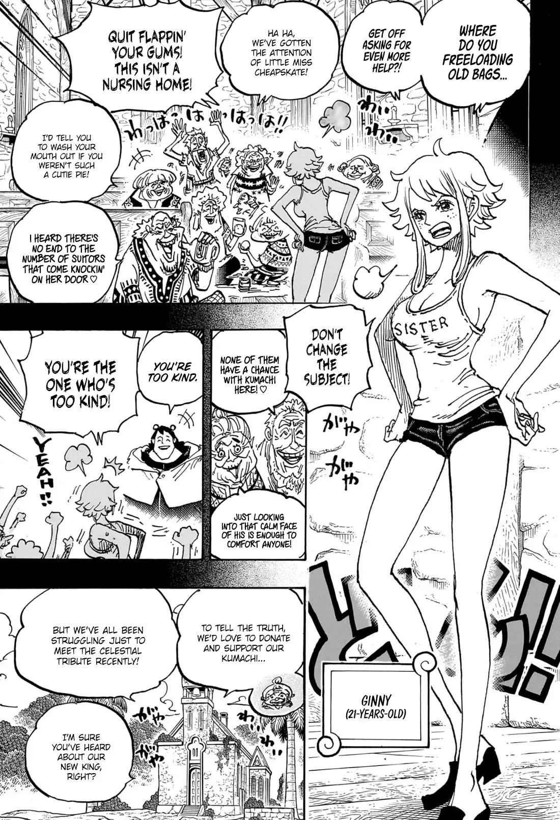 One Piece Manga, chapter 1097, page 3