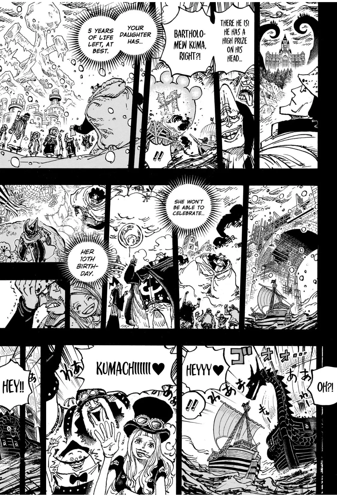 One Piece Manga, chapter 1099, page 10