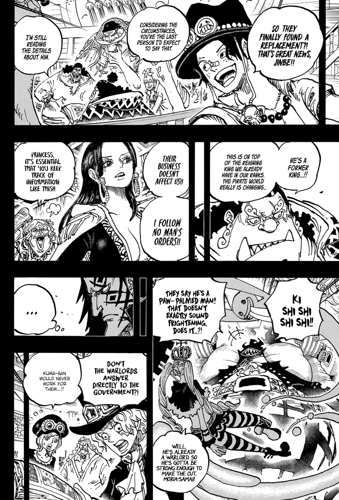 One Piece Manga, chapter 1100, page 16