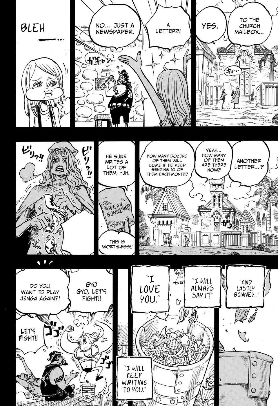 One Piece Manga, chapter 1101, page 6