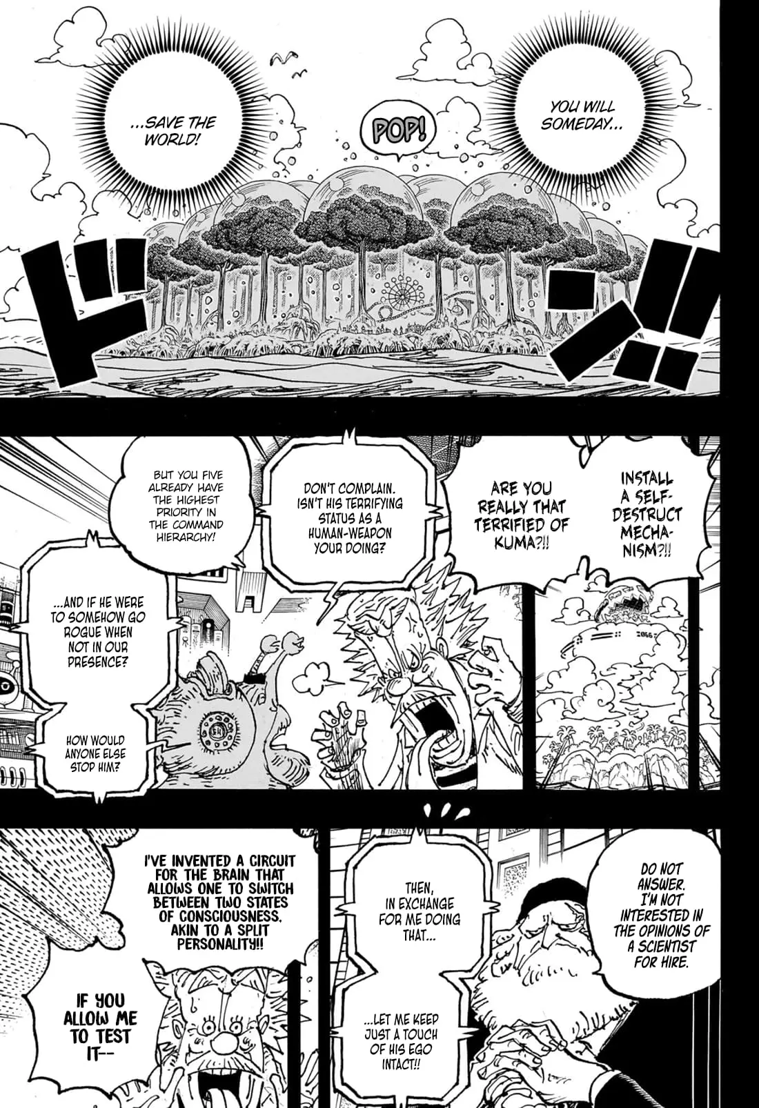 One Piece Manga, chapter 1102, page 12
