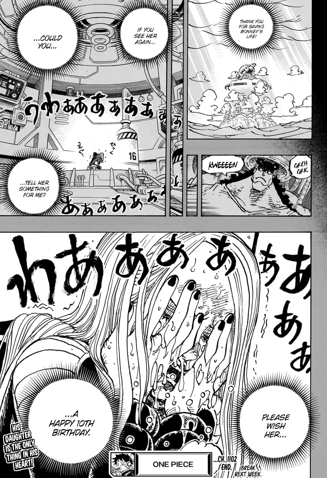 One Piece Manga, chapter 1102, page 18