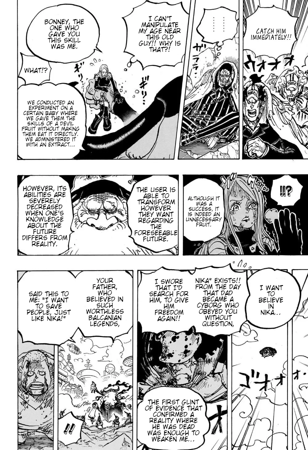 One Piece Manga, chapter 1103, page 8