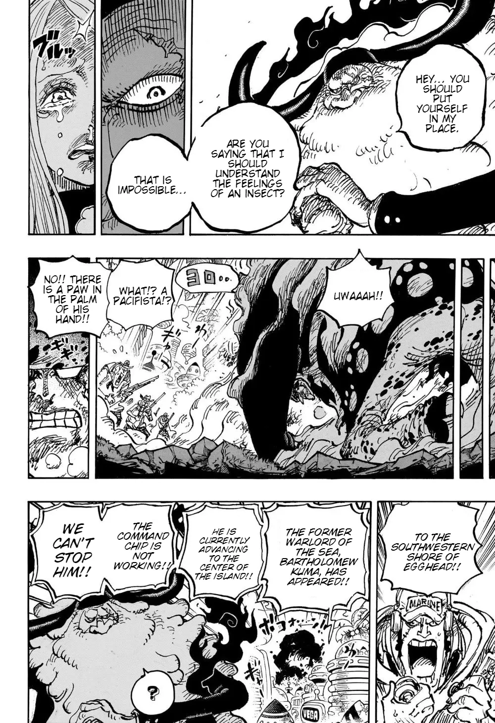 One Piece Manga, chapter 1103, page 10