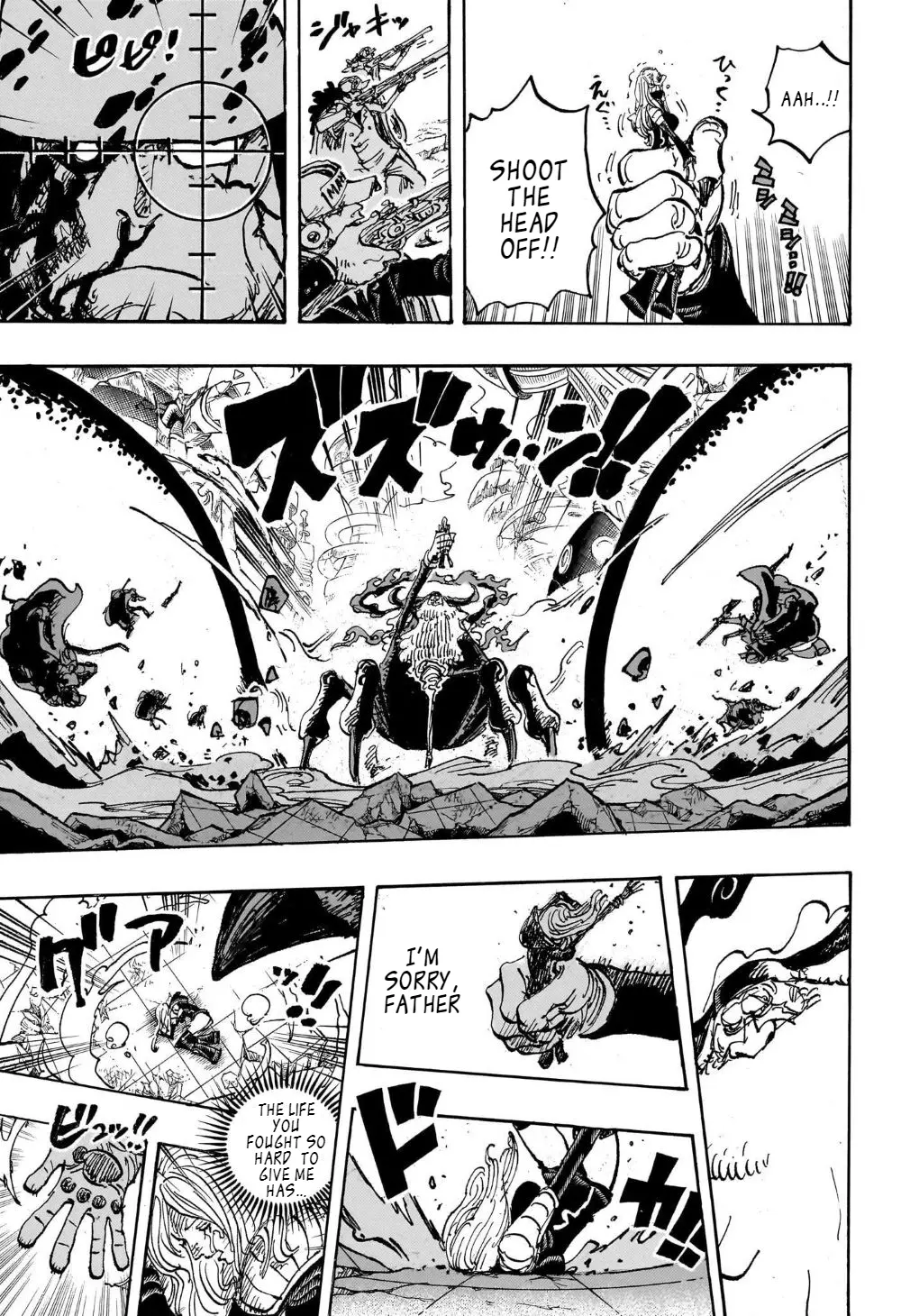 One Piece Manga, chapter 1103, page 13