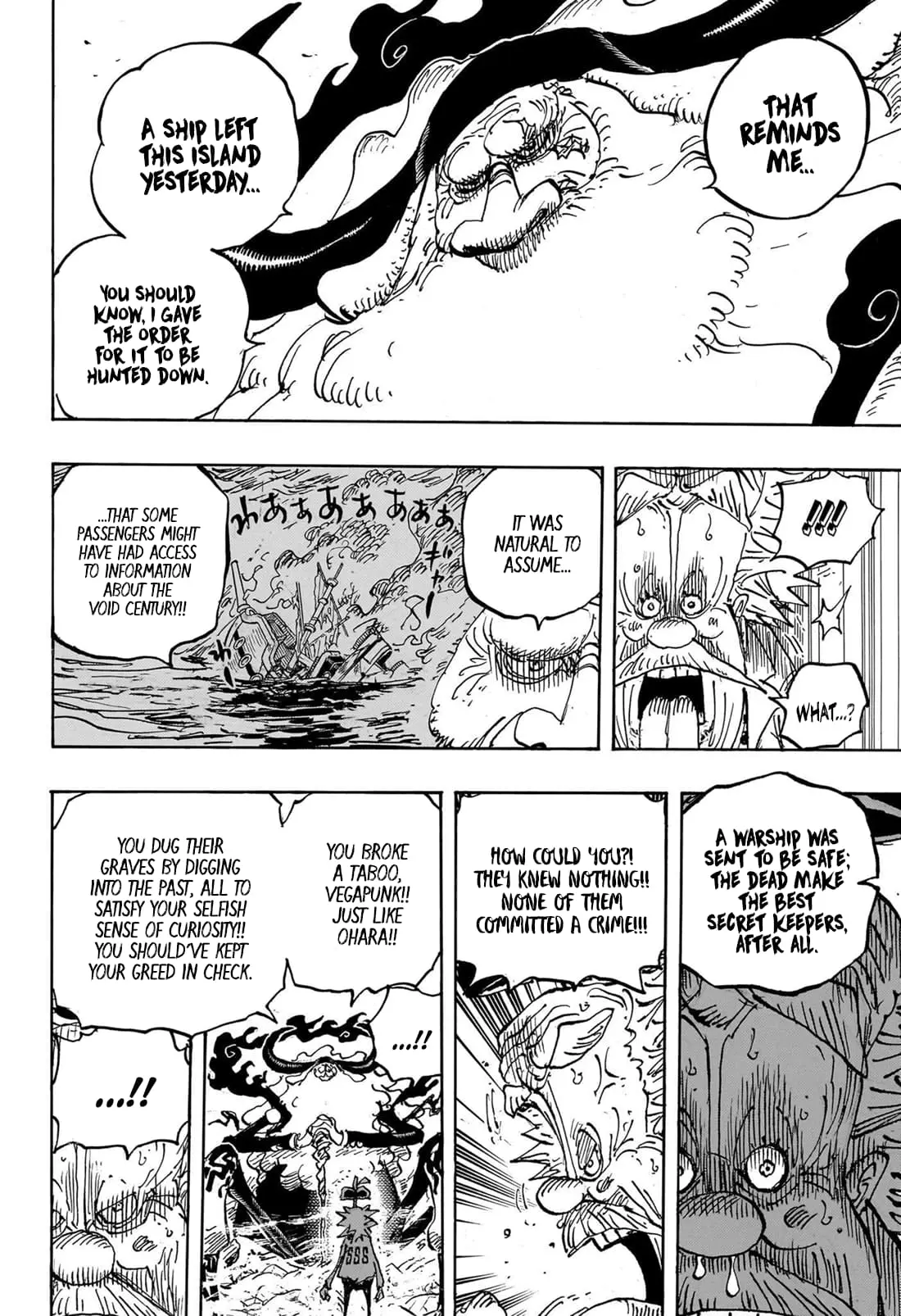 One Piece Manga, chapter 1105, page 4