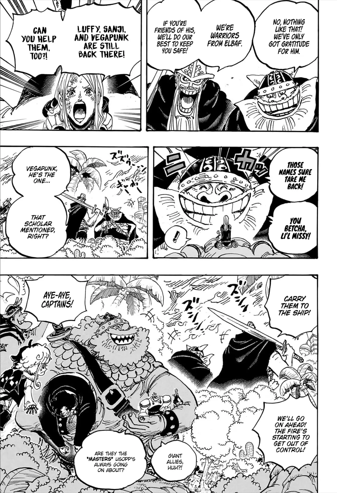 One Piece Manga, chapter 1108, page 9