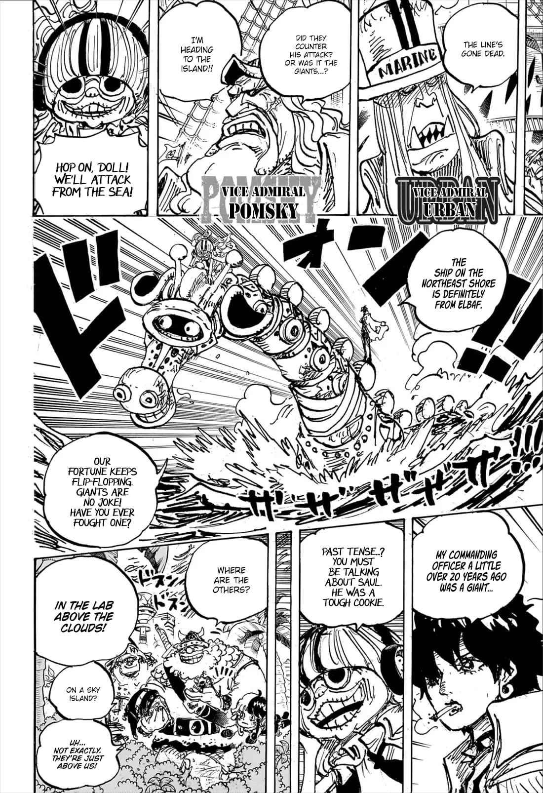 One Piece Manga, chapter 1108, page 10