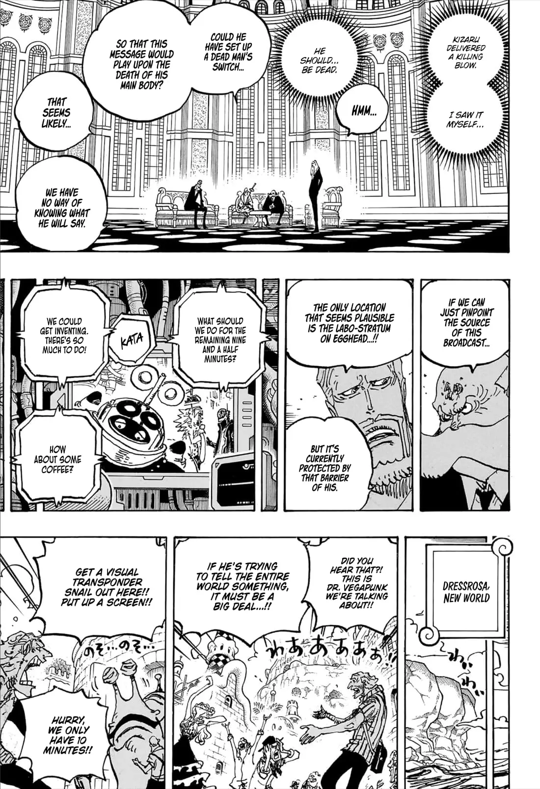 One Piece Manga, chapter 1109, page 5