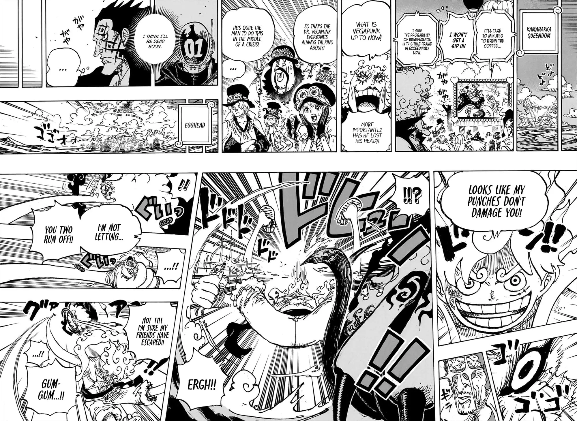 One Piece Manga, chapter 1109, page 8