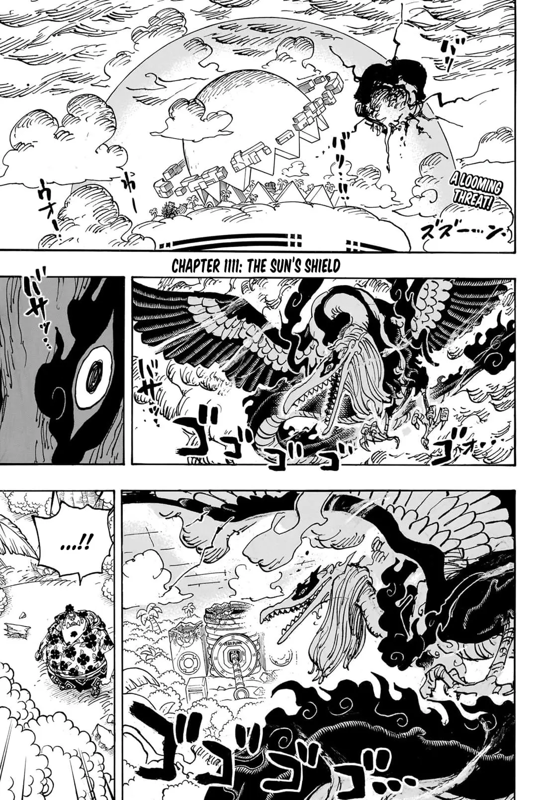 One Piece Manga, chapter 1111, page 2