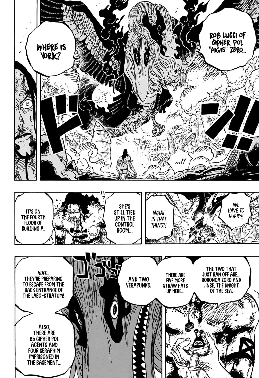 One Piece Manga, chapter 1111, page 5