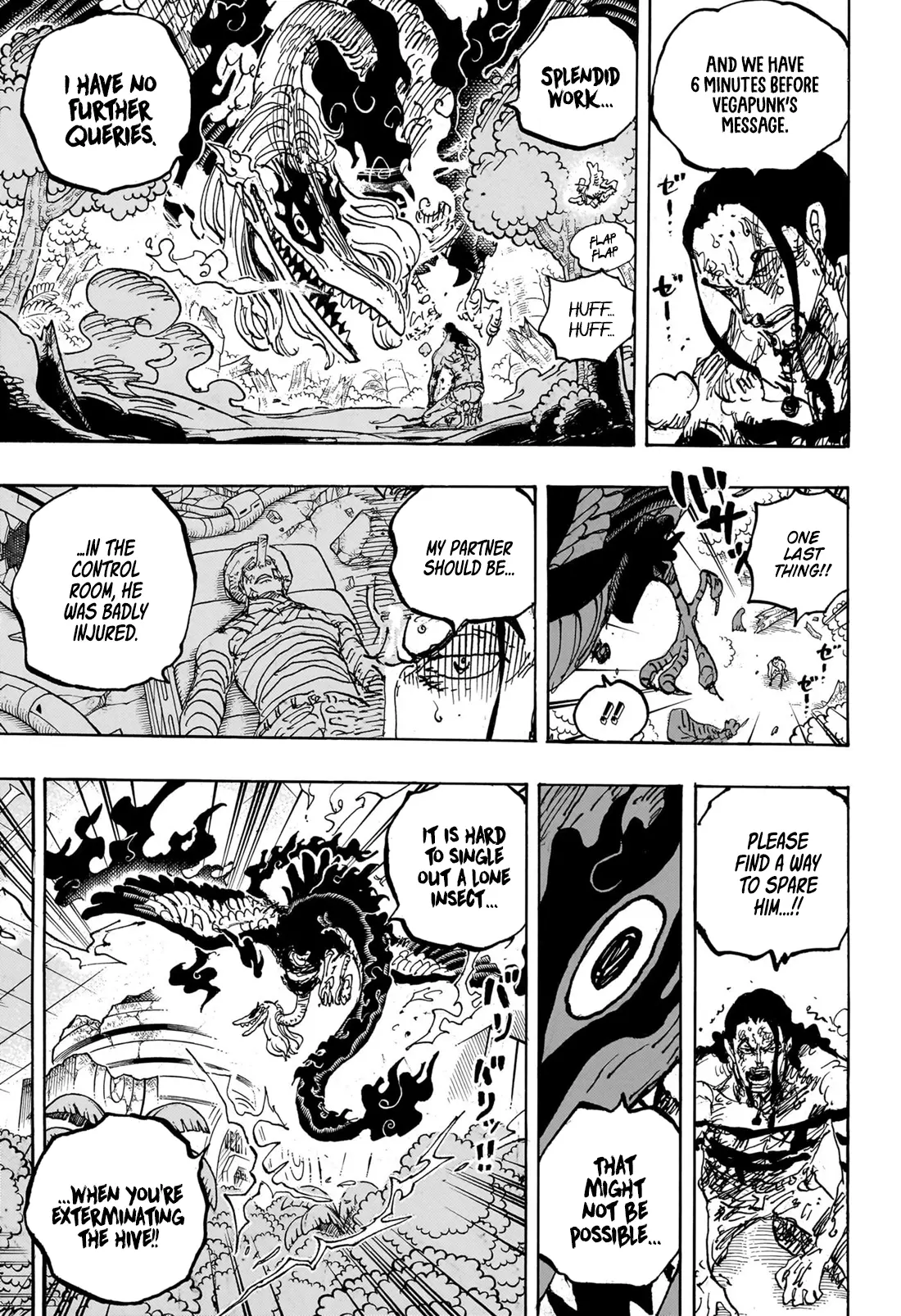 One Piece Manga, chapter 1111, page 6