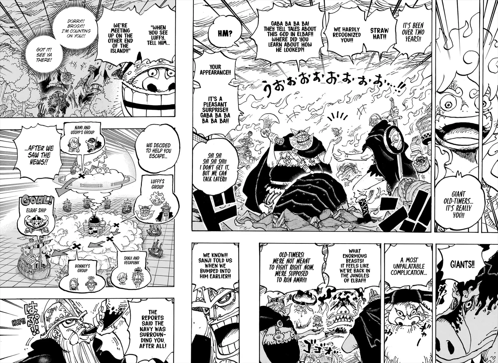 One Piece Manga, chapter 1111, page 7