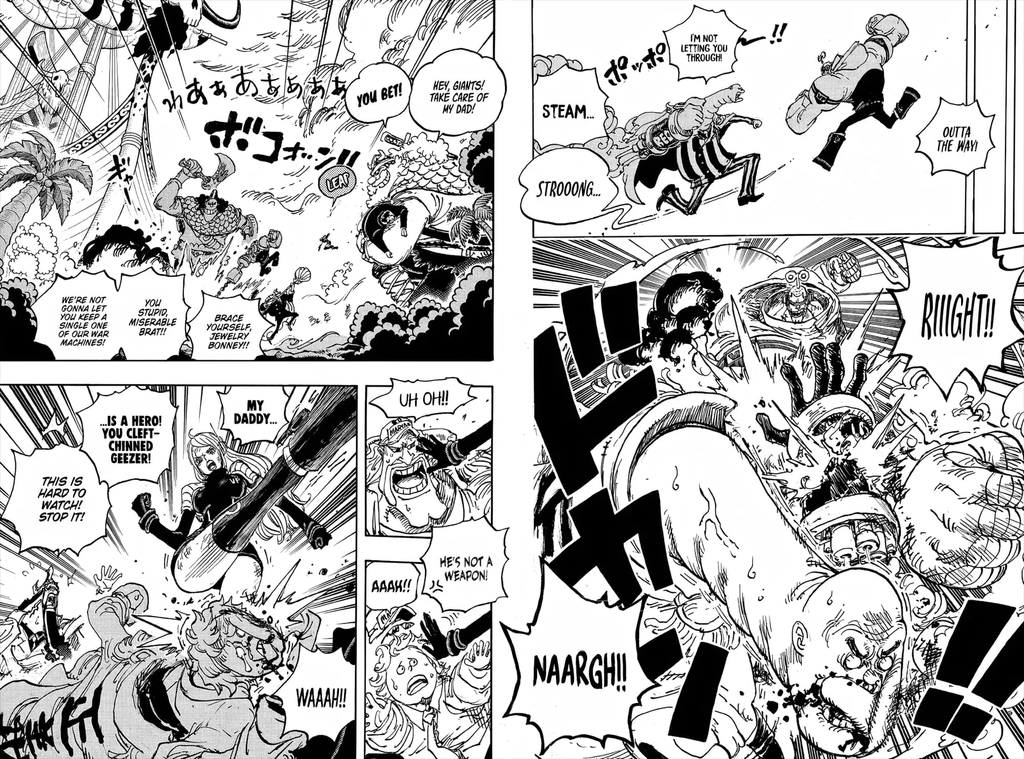 One Piece Manga, chapter 1112, page 4