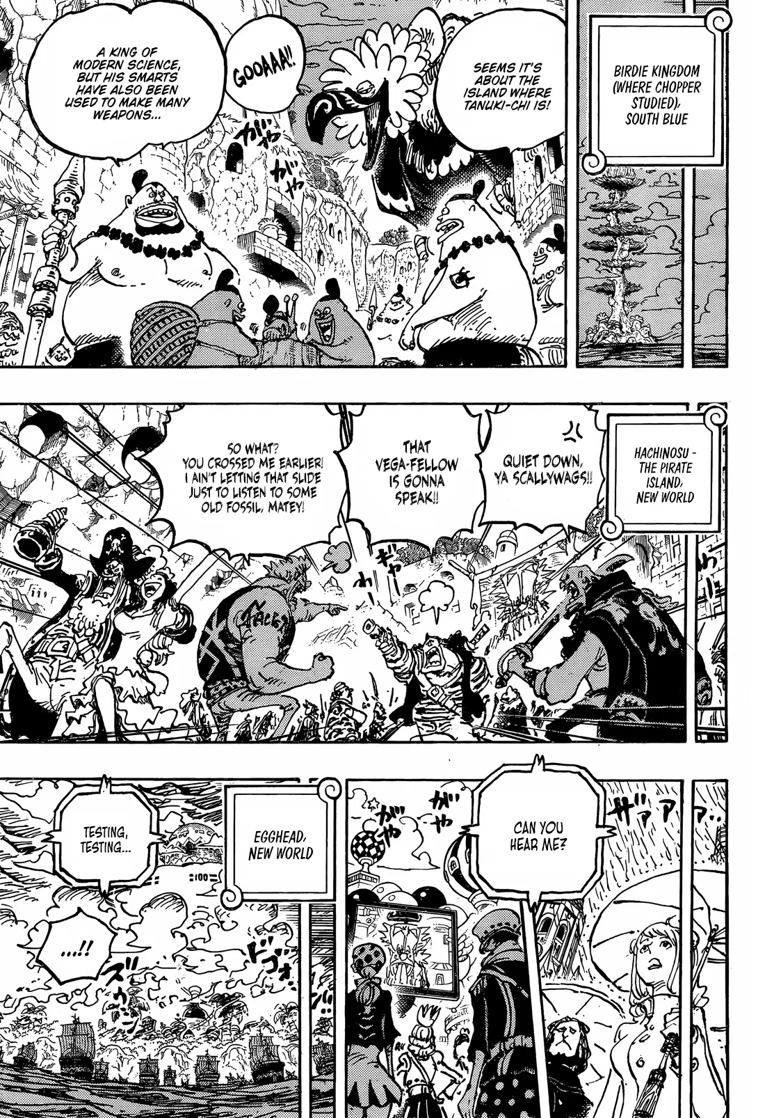 One Piece Manga, chapter 1113, page 5